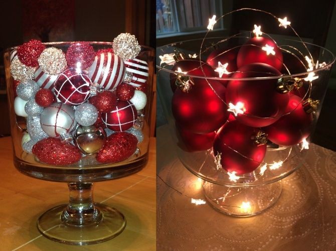 Decor for the New Year 2022: Christmas balls in the interior 15