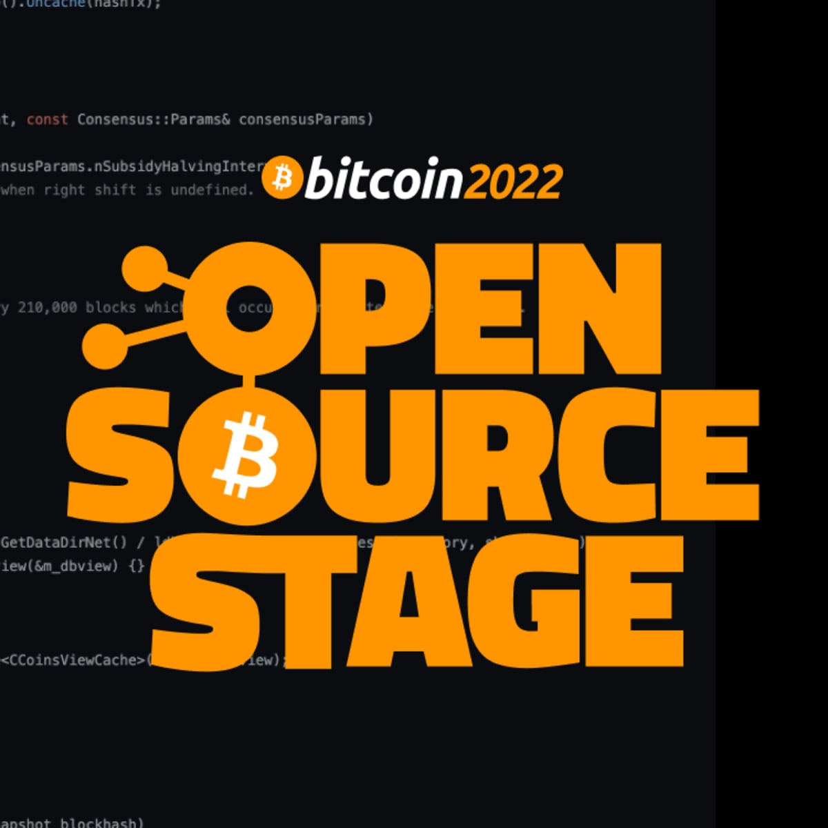 Open Source stage at Bitcoin 2022