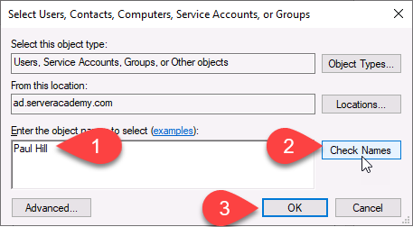 Add user to Active Directory Group