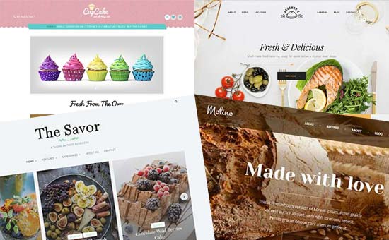 Escolhendo um tema para um blog de comida e receitas
