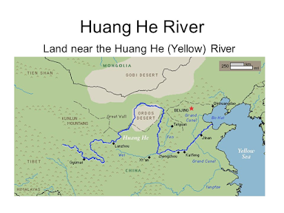 huang he river map Copy Of Se Asia Geography 1 1 Notes