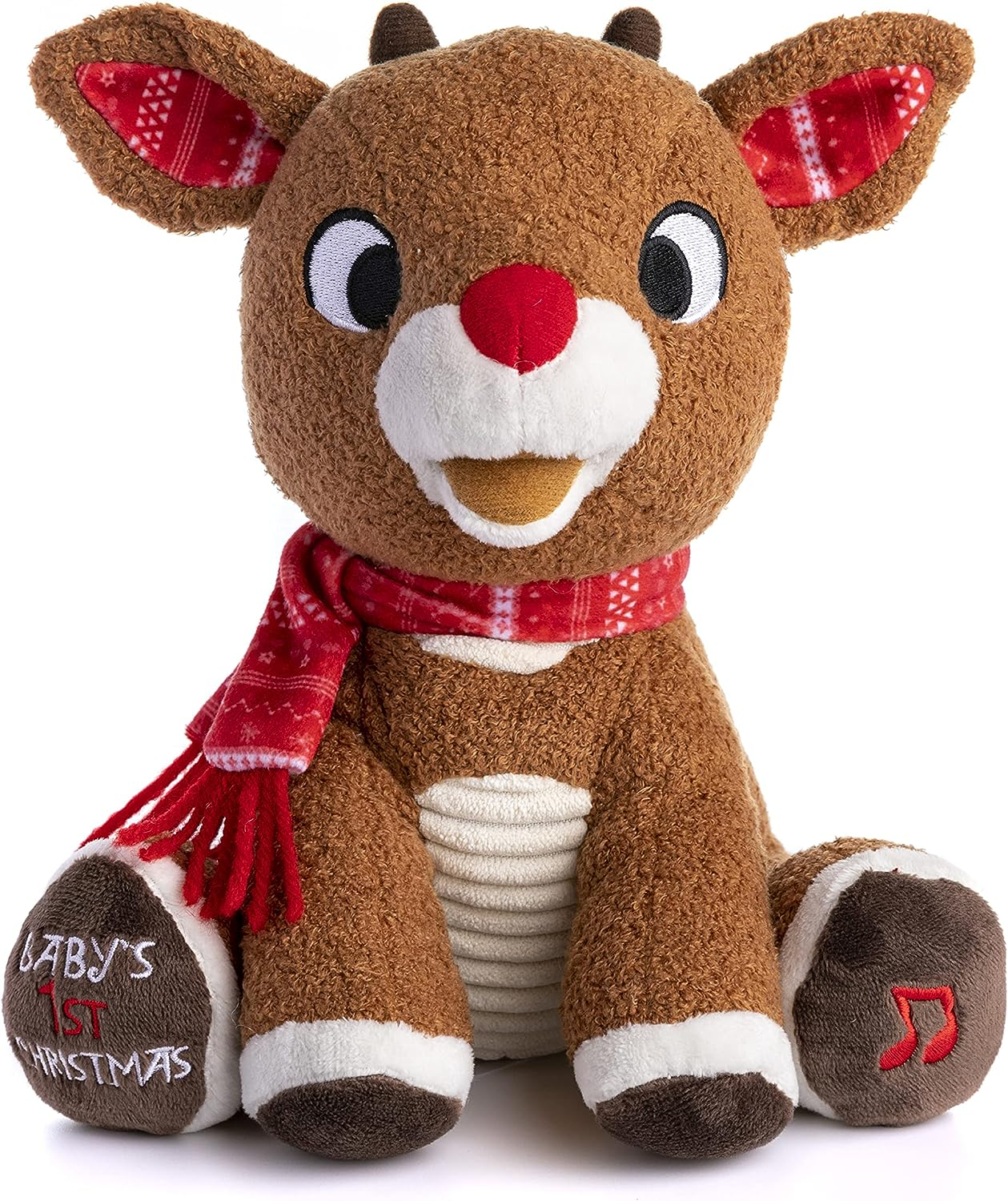 Rudolph the red nosed reindeer musical plush toy