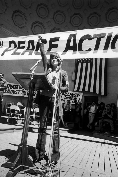 jane fonda for peace new york 1970