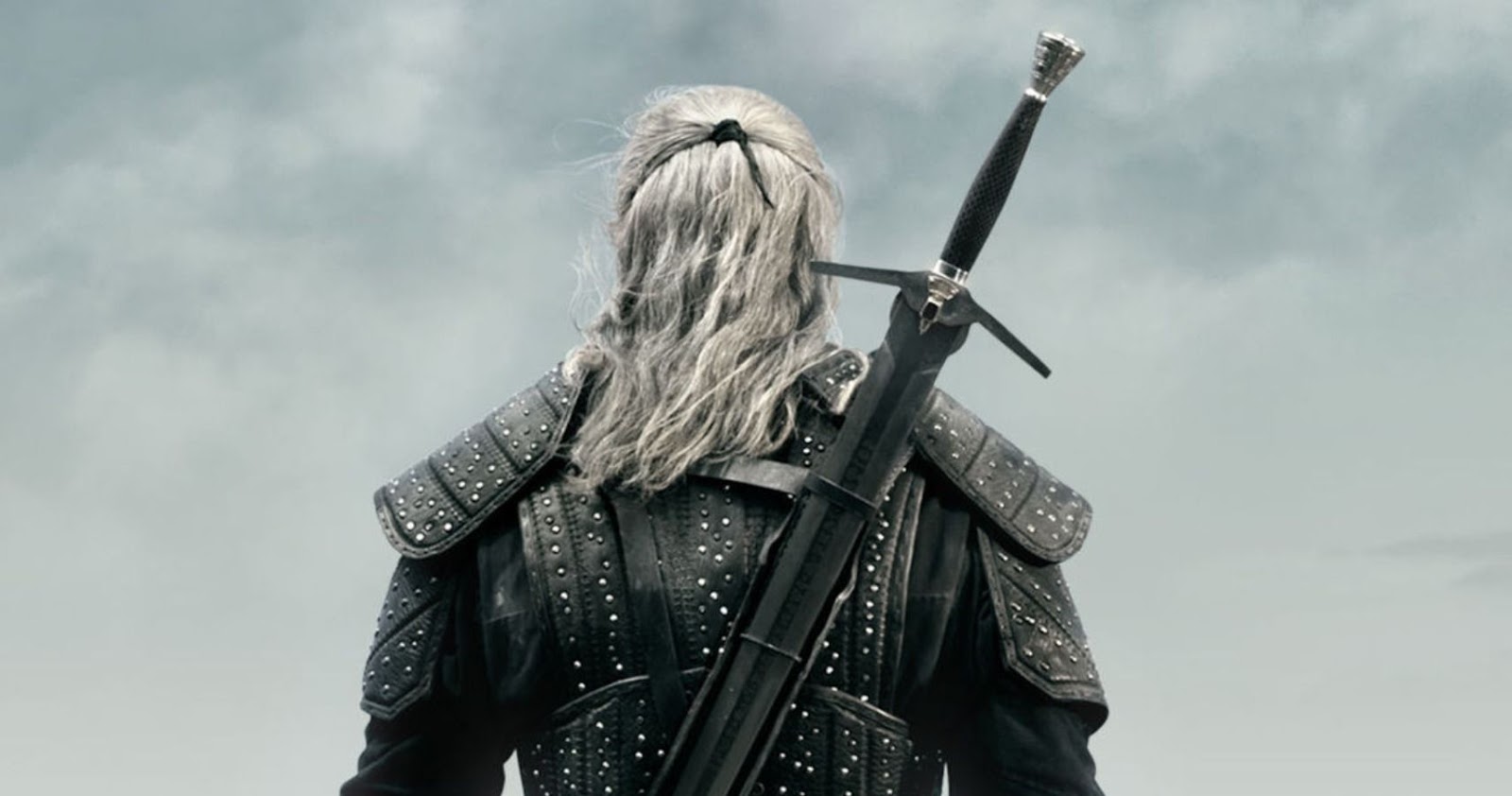 Geralt with one sword on his back in The Witcher Series