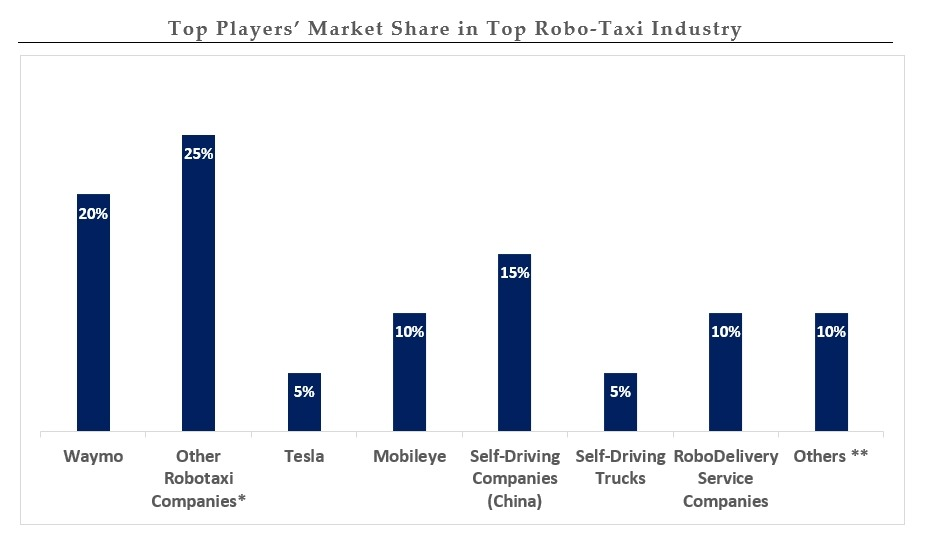 9 Names to Watch in the Global RoboTaxi Industry 
