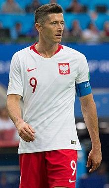 Figura 1 - Lewandowski pela Seleção Polonesa - Fonte: LANCE!