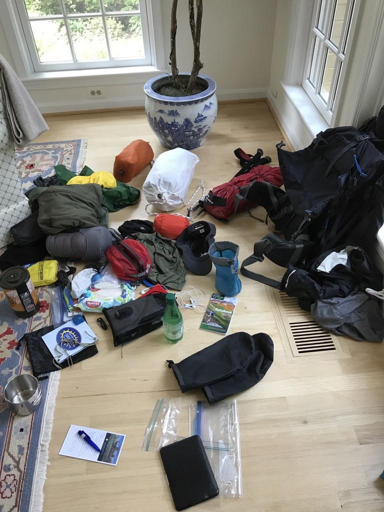 gear for colorado trail through hike