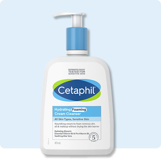 Cetaphil Hydrating Foaming Cream Cleanser là một lựa chọn tuyệt vời cho các làn da khô nhạy cảm