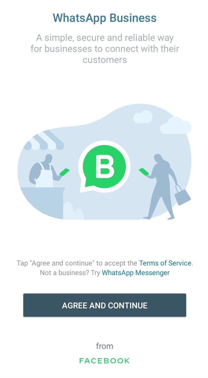 whatsapp messenger installed for business