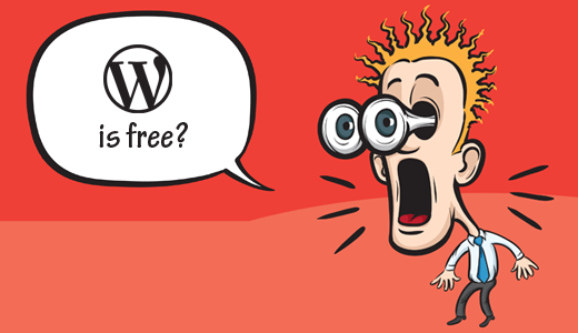 WordPress é gratuito e de código aberto