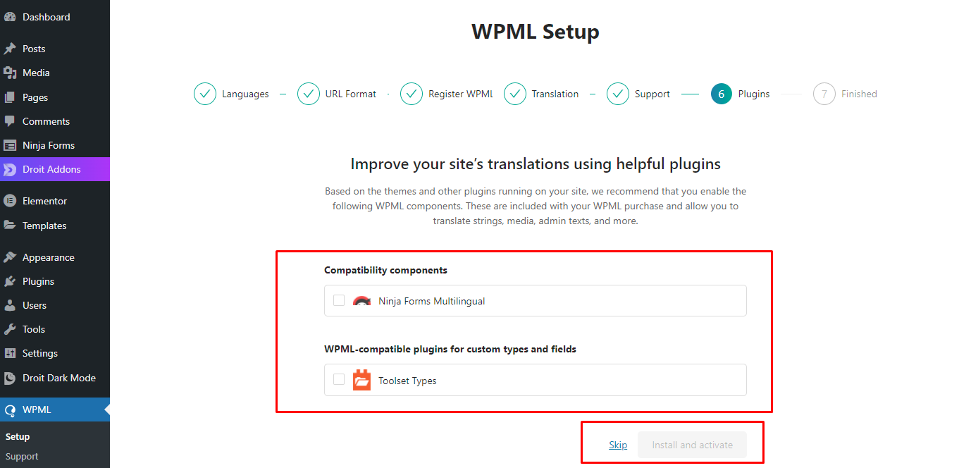 WPML compatible plugins 
