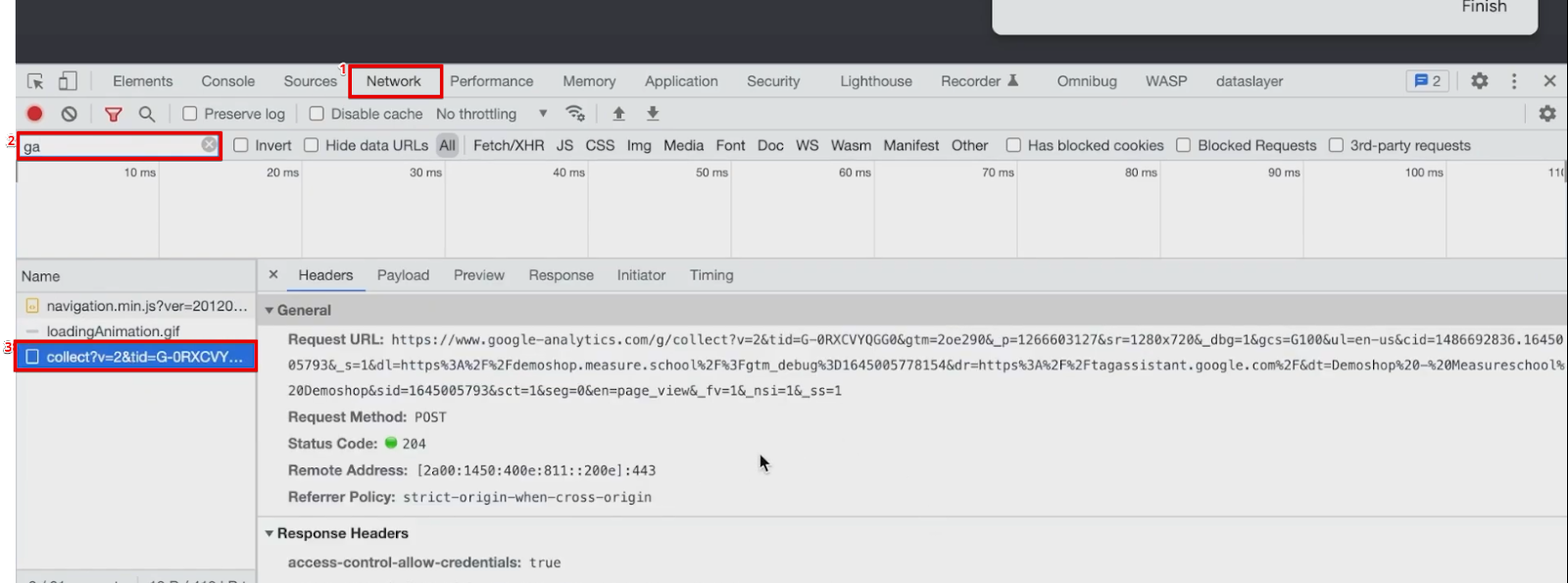 Navigating cookies from the network Tab of developer tools