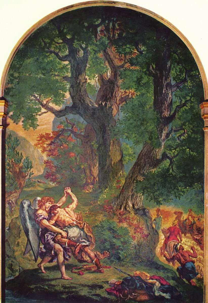eugene-delacroix-jacob-wrestling-angel-painting