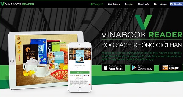 Đọc sách không giới hạn cùng Vina Reader - ứng dụng đọc sách miễn phí