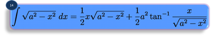 integration formula