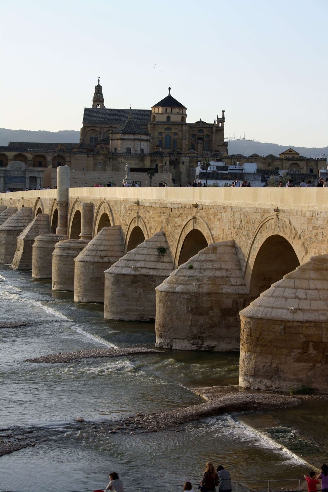 Roman Bridge of Cordoba, Puerta del Puente, Cordoba, Spain