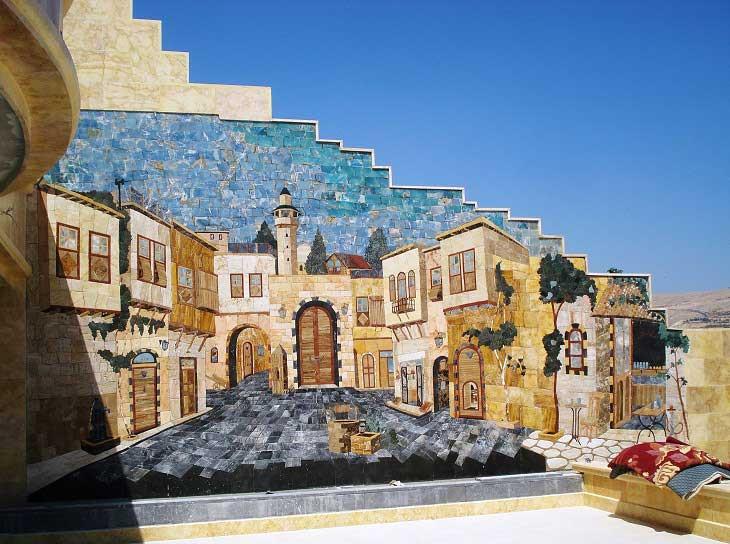 Scenery Mosaic by Mozaico