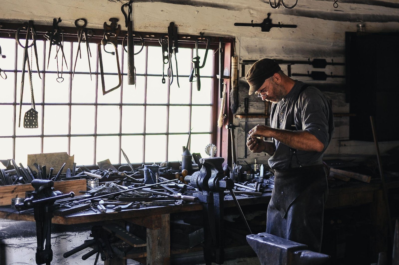 tradesman working 