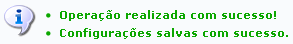 Figura 26: Mensagem de Sucesso.