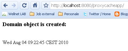 proxy cache, with reflection
