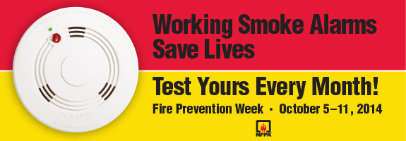 Test Your Smoke Detector Every Month