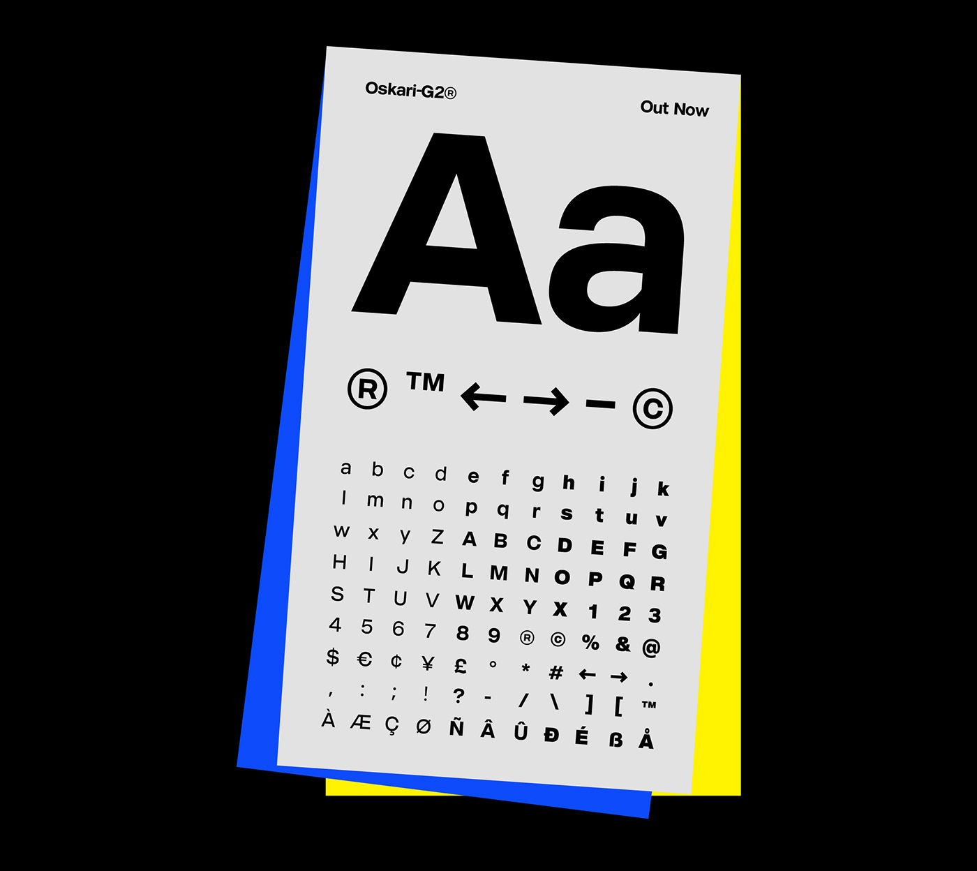 Oskari G2 Versatile Typeface