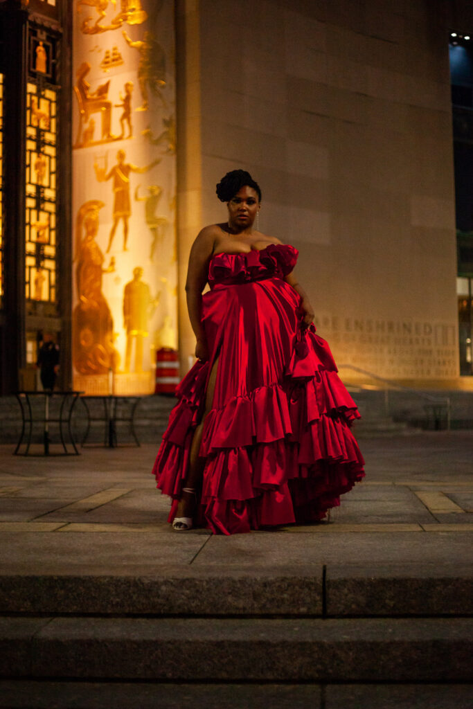 This image has an empty alt attribute; its file name is Courtney-Nolle-Plus-Size-Gown-Redd-Strapless-Satin-Ball-Gown-Front-1-683x1024.jpeg