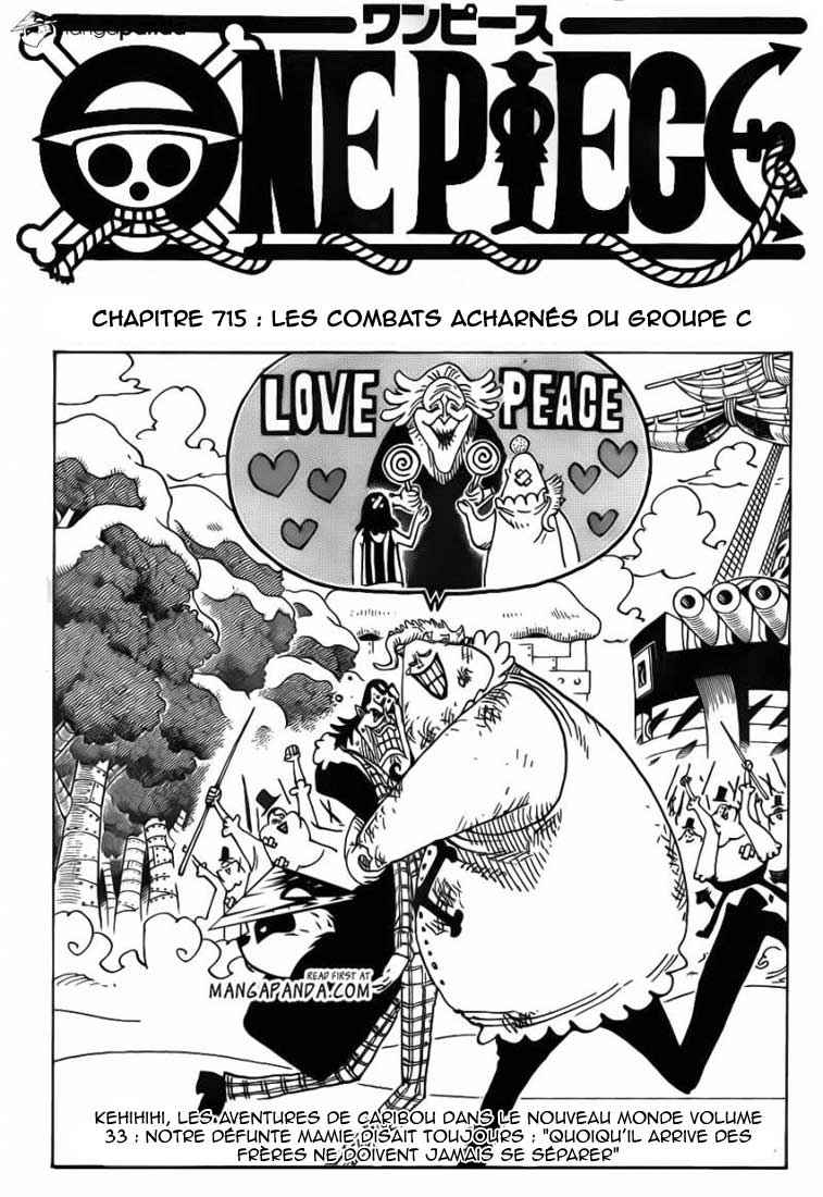 One Piece Chapitre 715 - Page 2