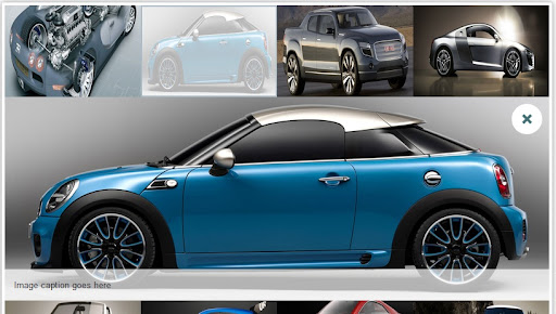 Scrolling Image Grid - Image View