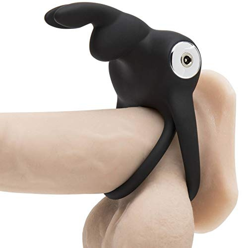 A toy for testicle massage: Happy Rabbit Cock Ring