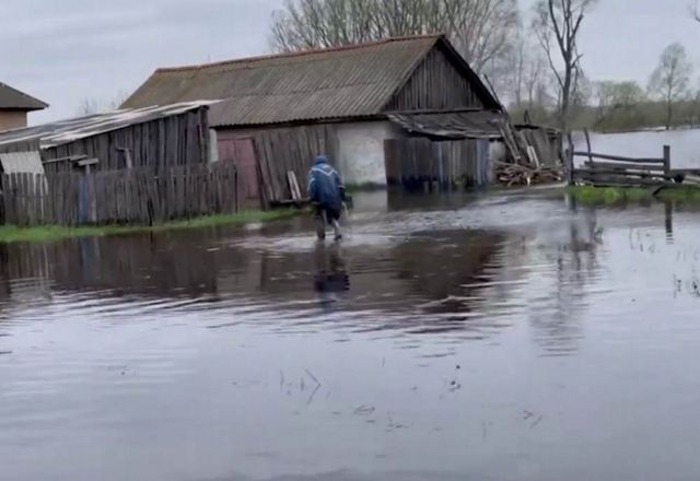 Затоплення у селі 