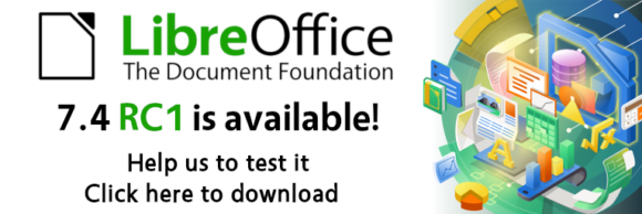 LibreOffice 7.4 RC1 is available
