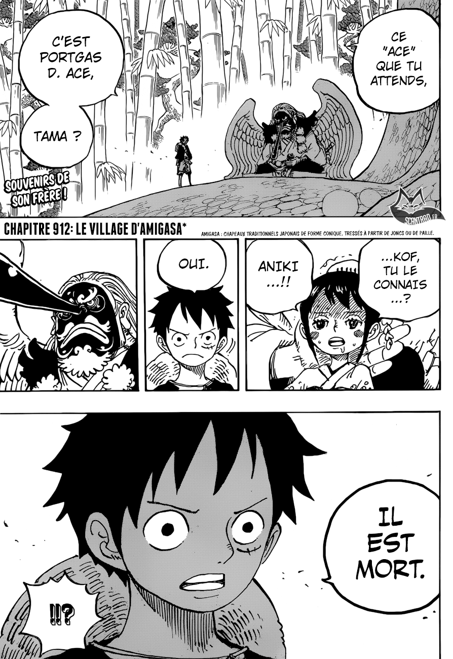 One Piece: Chapter chapitre-912 - Page 2