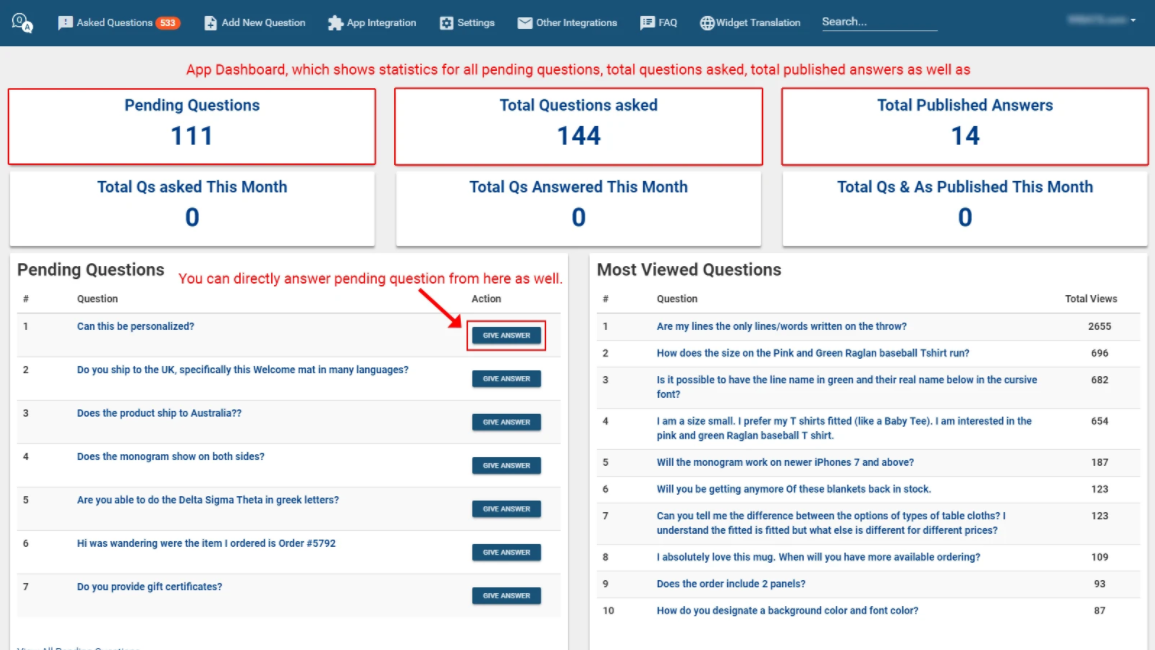 Product Questions and Answers