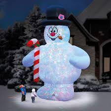 Image result for frosty the snowman blow up decoration