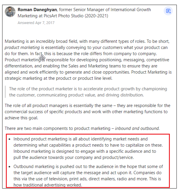  define product marketing product management product marketing product marketer’s job