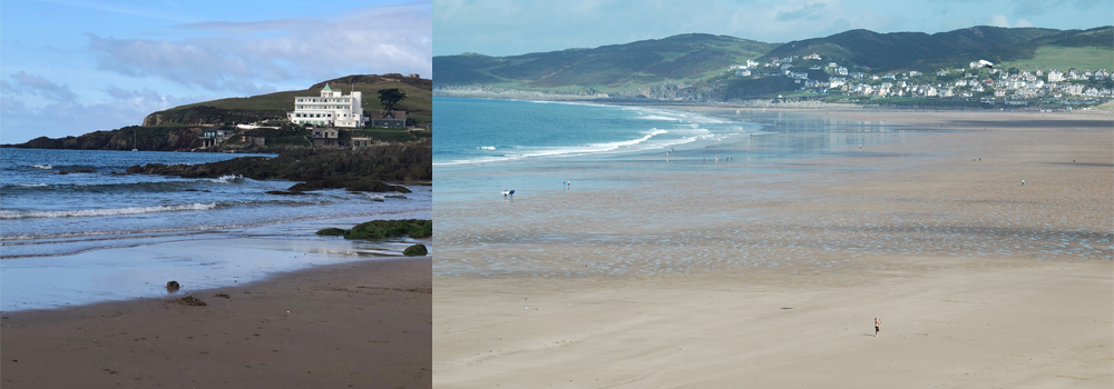 Emjoy the various beaches on offer this October Half Term while on holiday in Devon. 