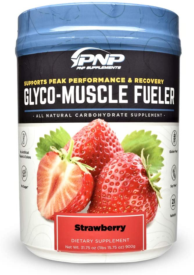 Glyco-Muscle Fueler | All-Natural Pre – Intra – Post Workout Carbohydrate Sports Supplement | Hyper Absorbs with 2 Hours Sustained Energy | Karbolyn, Gluten Free, Sugar Free, Stimulant Free | 900g