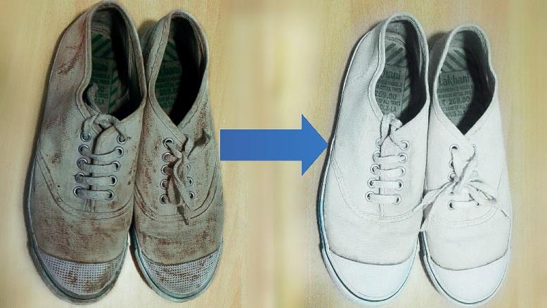 HOW TO CLEAN WHITE FABRIC SHOES - Red Hanger