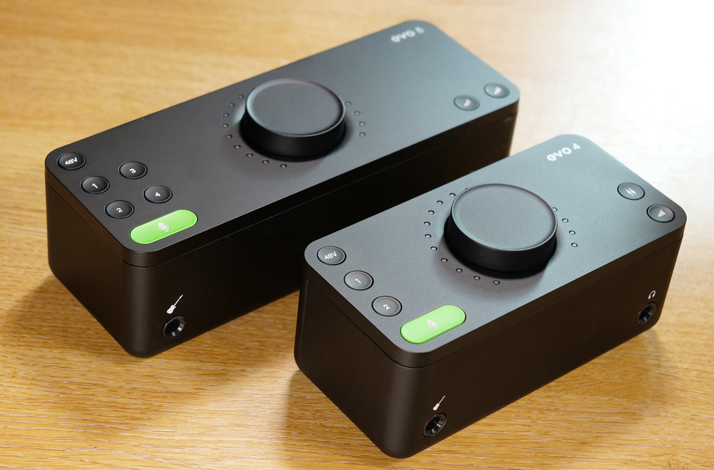 Audient Evo 4 and 8 - Best compact audio interface