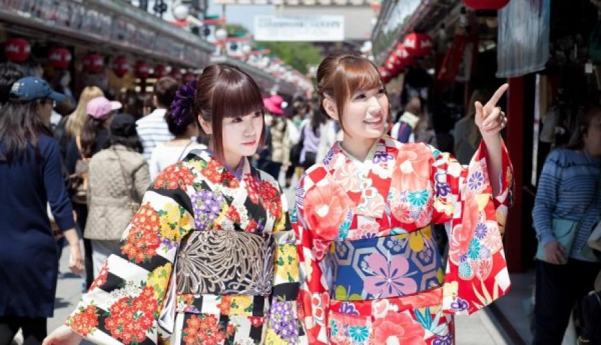 Kimono có thể được sử dụng trong rất nhiều dịp ở Nhật Bản