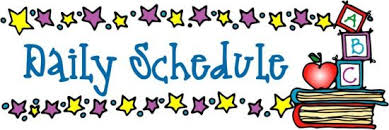 Image result for our schedule clipart
