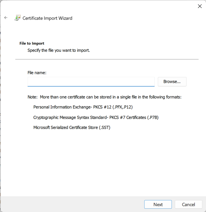 How to Install Imported Certificates on Windows-based Web Server