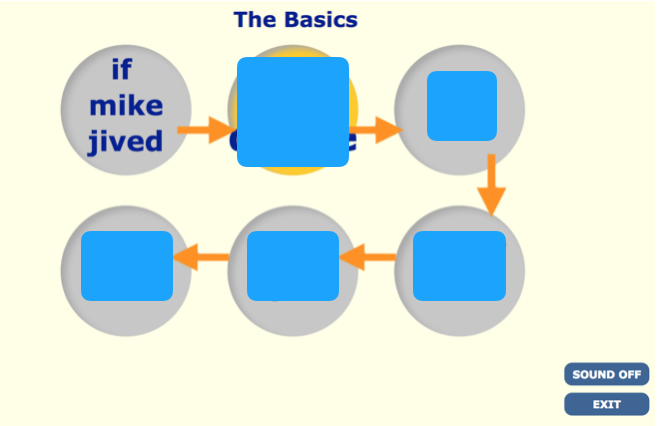 The Basics module in KAZ learn to touch type software