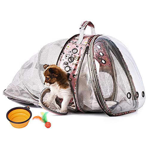 HOTLANTIS Cat Transport Bag, Dog Backpack,...