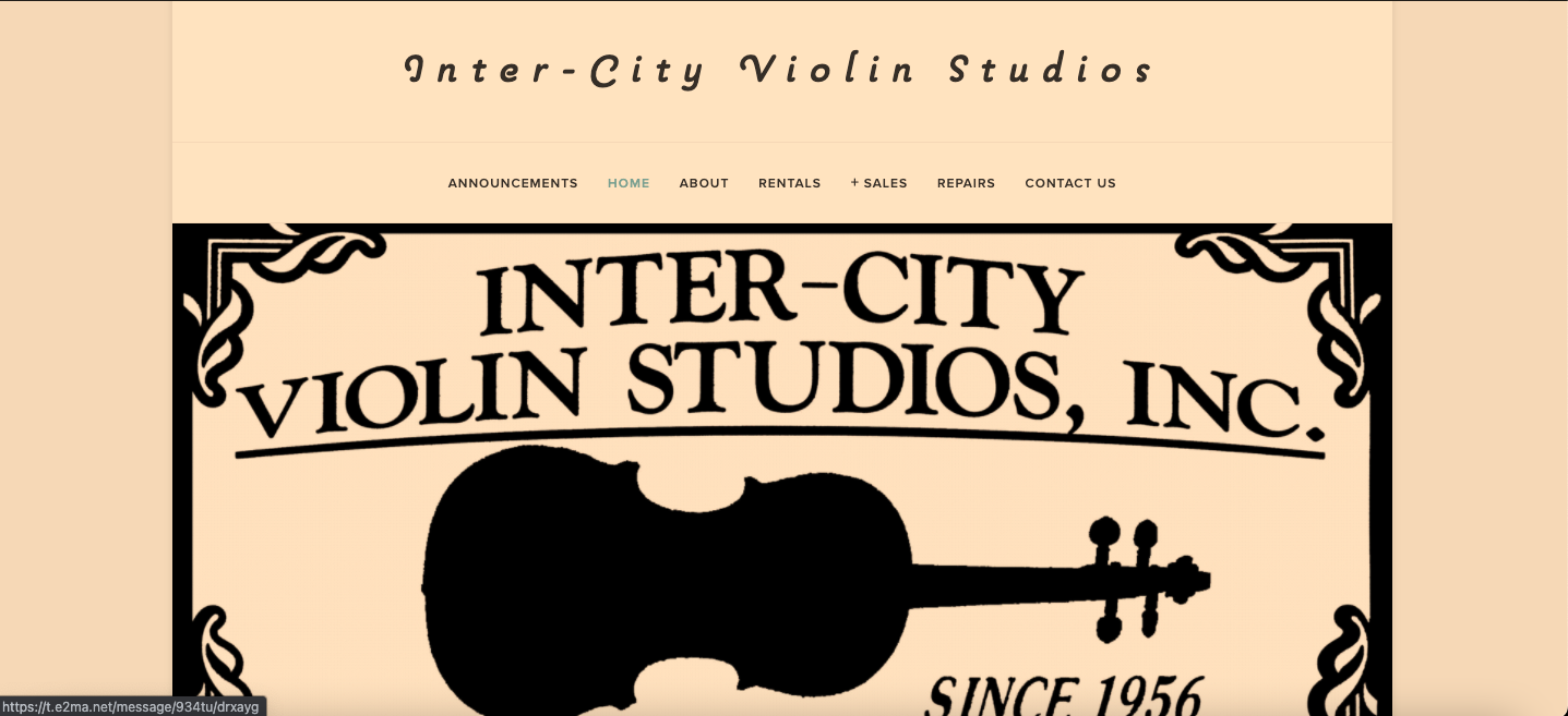 inter city violin