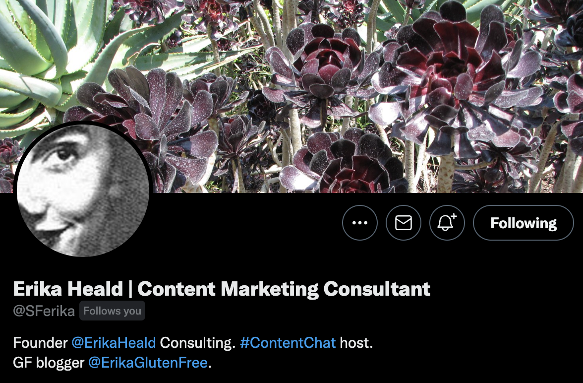 #ContentChat twitter chat