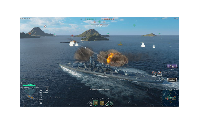 Light cruisers in World of Warship