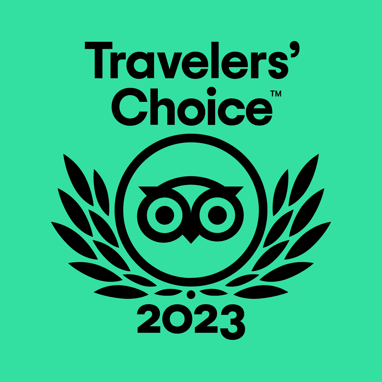 Uranus Fudge Factory has been recognized as Traveler’s Choice by Tripadvisor - travelers' choice logo 2023