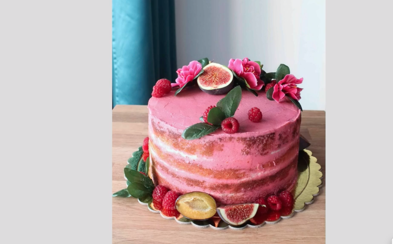rasberry cake